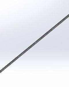 Central tie beam "L" 38x38x4067mm wz